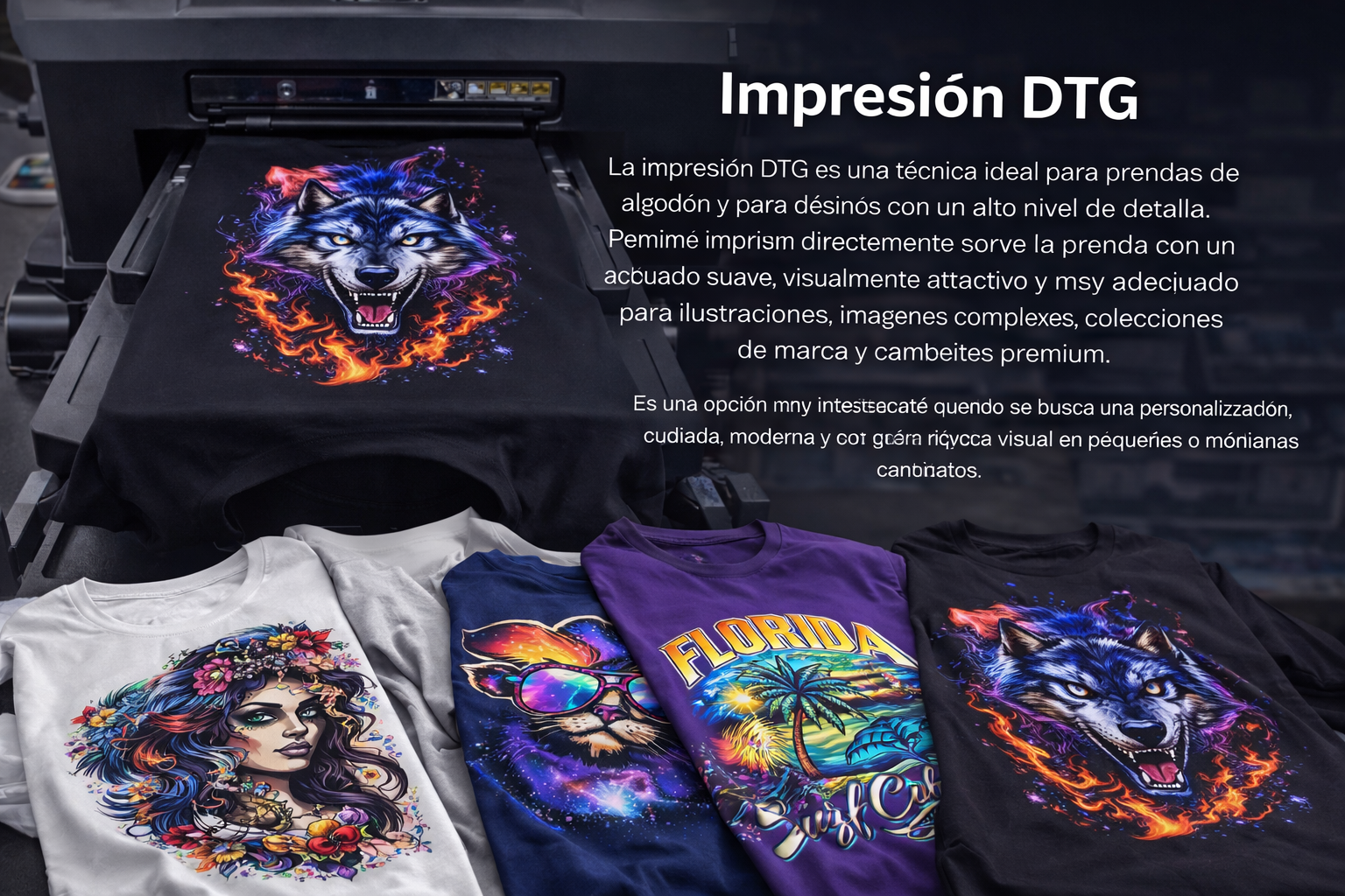 Impresión DTG